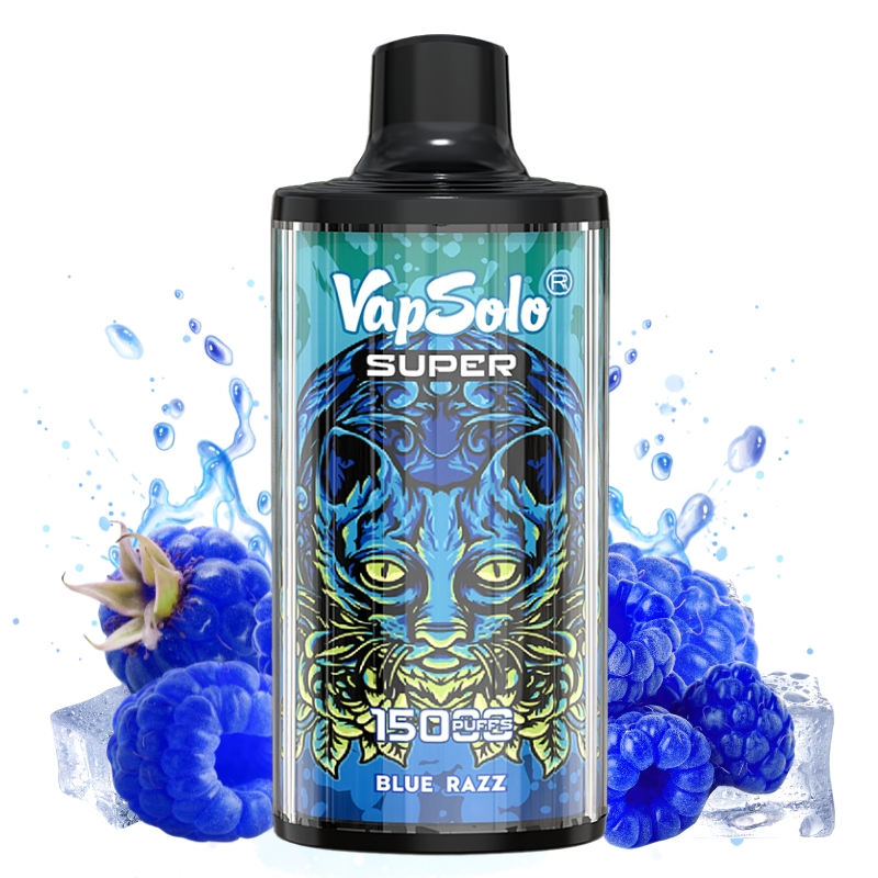 VapSolo Blue Razz Smaak - Vapsolo Nederland