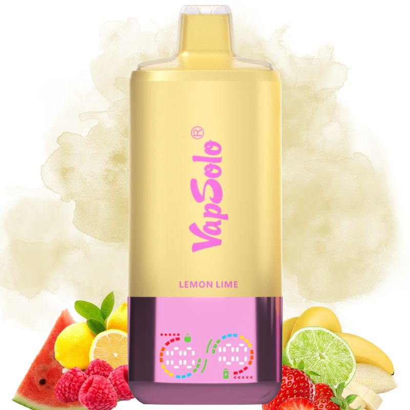 Vapsolo Triple Pro 60000 Aardbei Banaan & Framboos Watermeloen & Citroen Limoen - Vapsolo Nederland Vapsolo Triple 60000 Strawberry Banana & Raspberry Watermelon & Lemon Lime