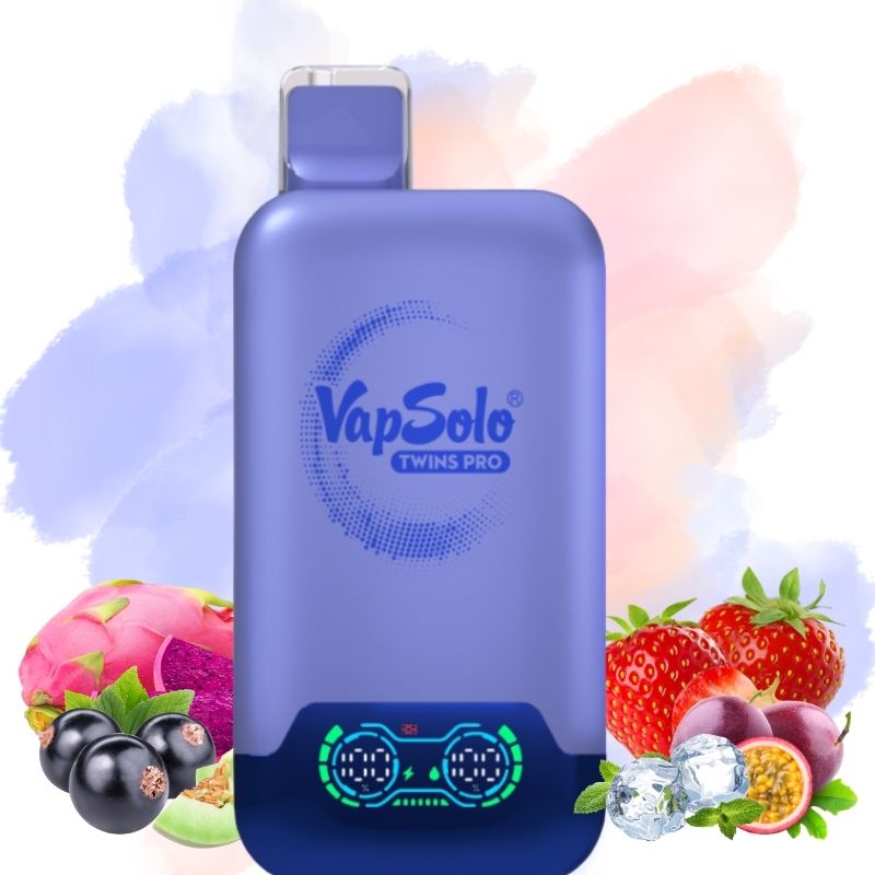 Vapsolo Twins Pro 50k Black Ice Dragon Fruit Strawberry & Love 66 - Vapsolo Nederland Vapsolo Twins Pro 50000 Lemon Lime & Watermelon Ice (Copy)