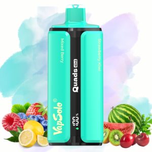 Vapsolo Quads 80000 Mixed Berry-Cherry Lemon-Strawberry Kiwi-Strawberry Watermelon Bubblegum - Vapsolo Nederland