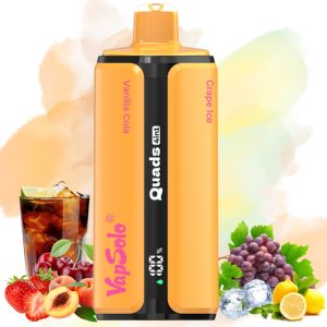 Vapsolo Quads 80000 Vanilla Cola-Lemon Peach-Strawberry Raspberry Cherry Ice-Grape Ice - Vapsolo Nederland