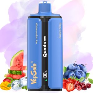 Vapsolo Quads 80000 Watermelon Ice-Strawberry Mango-Blueberry Ice-Fizzy Cherry - Vapsolo Nederland
