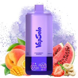 Vapsolo 6in1 180k Strawberry banana-Lemon lime-Watermelon ice-Peach mango pineapple-Sour triple berry-Hami melon - Vapsolo Nederland