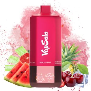Vapsolo 6in1 180k Triple cherry -Watermelon bubblegum -Juicy peach ice -grapefruit refresher -Love 66 -Coco loco - Vapsolo Nederland