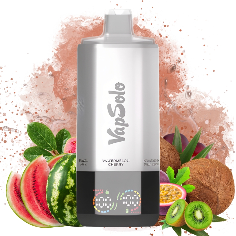 Vapsolo 6in1 180k Watermelon cherry -Kiwi passion fruit guava -Mango peach-Pink lemonade -Coconut melon-Sakura grape - Vapsolo Nederland