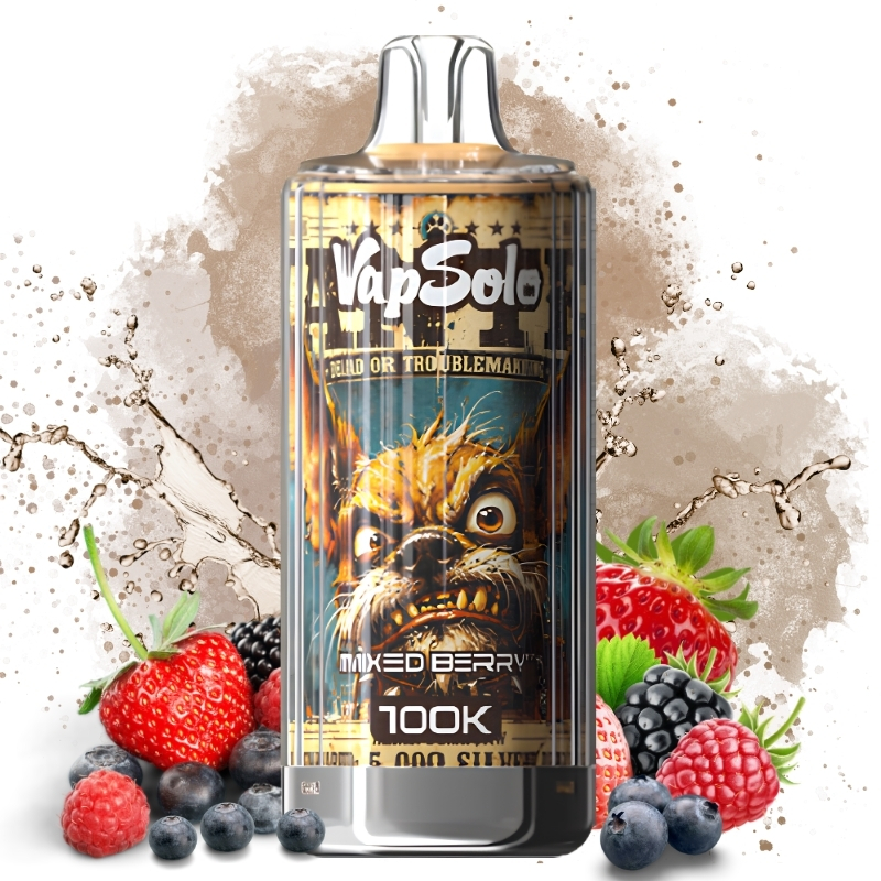 Vapsolo 100K Mixed Berry - Vapsolo Nederland