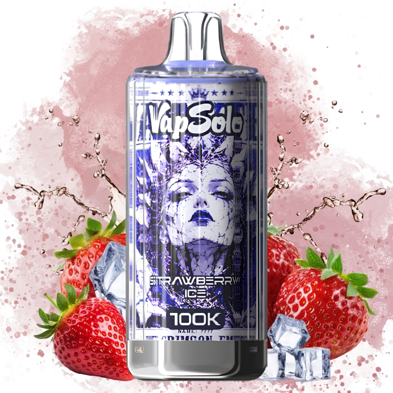 Vapsolo 100K Strawberry Ice - Vapsolo Nederland